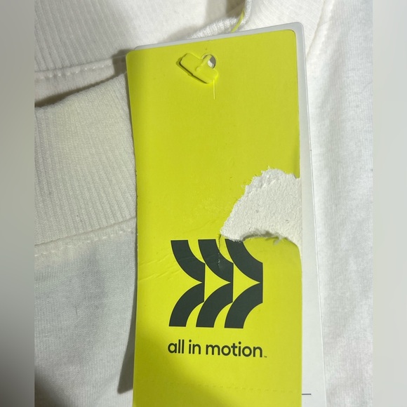 NWT all in motion sleeveless boxy tank top Womens Size XXL Cream - Picture 6 of 10